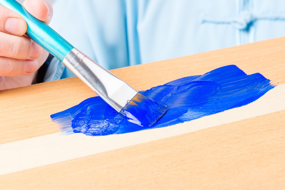 Acrylic Paint Masking Tape Techniques I Nova Color