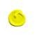 Nova Color #123 Cadmium Yellow Light Acrylic Paint Macro Swatch
