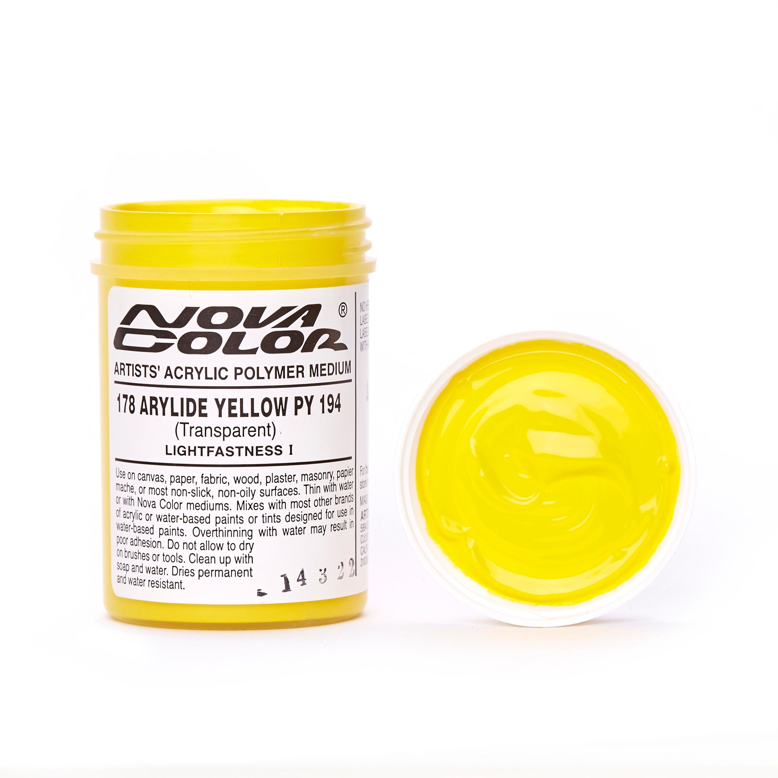 Buy #178 Arylide Yellow (PY 194) - Lightfastness:, - Transparent Online