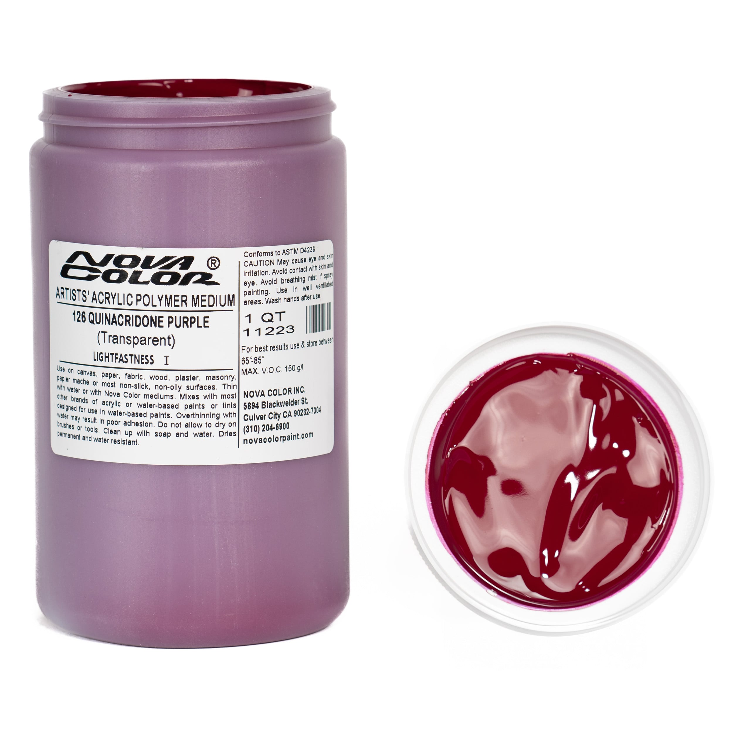Buy #126 Quinacridone Purple - Lightfastness:, - Transparent Online