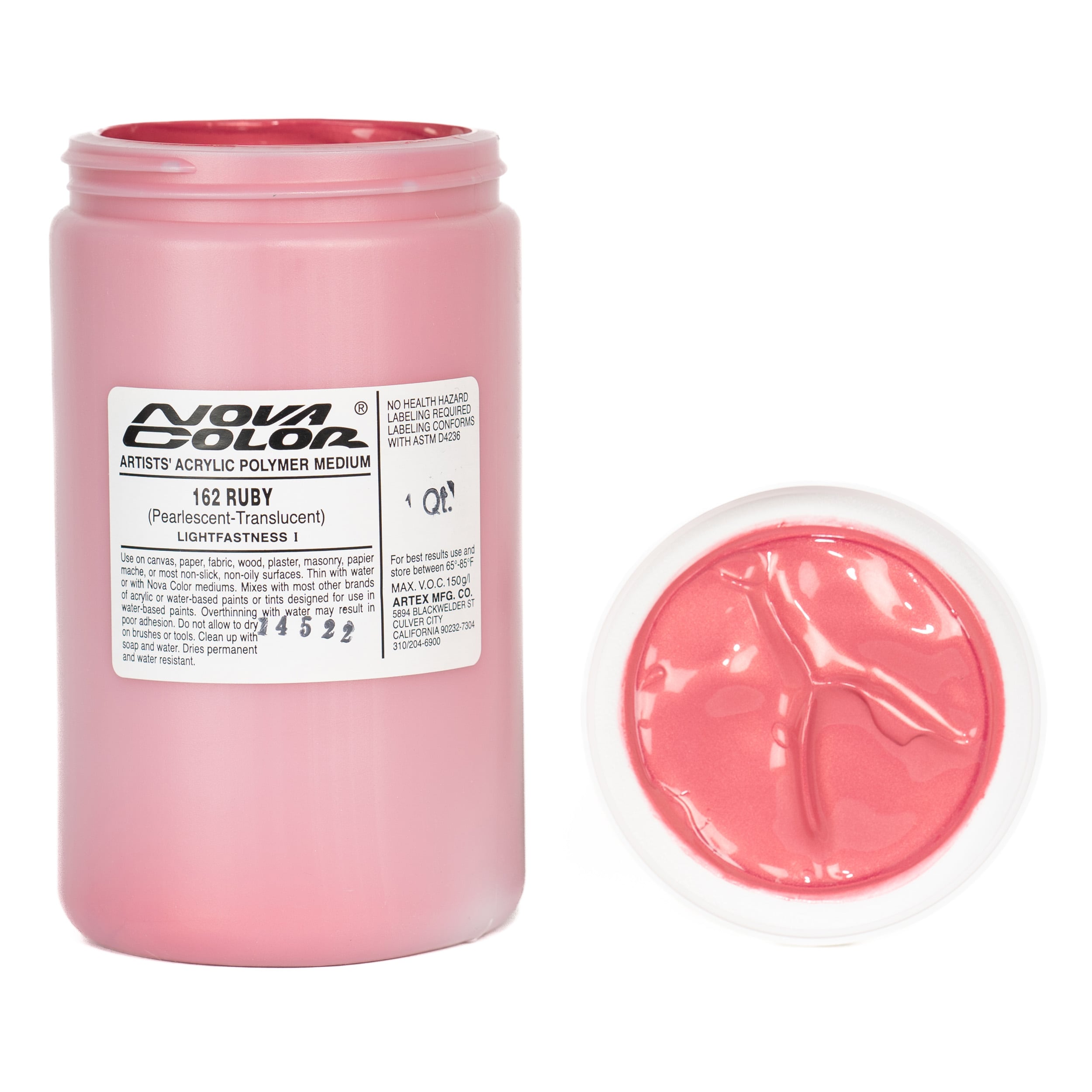 Pearlescent Pink Pearlescent Artist Acrylic