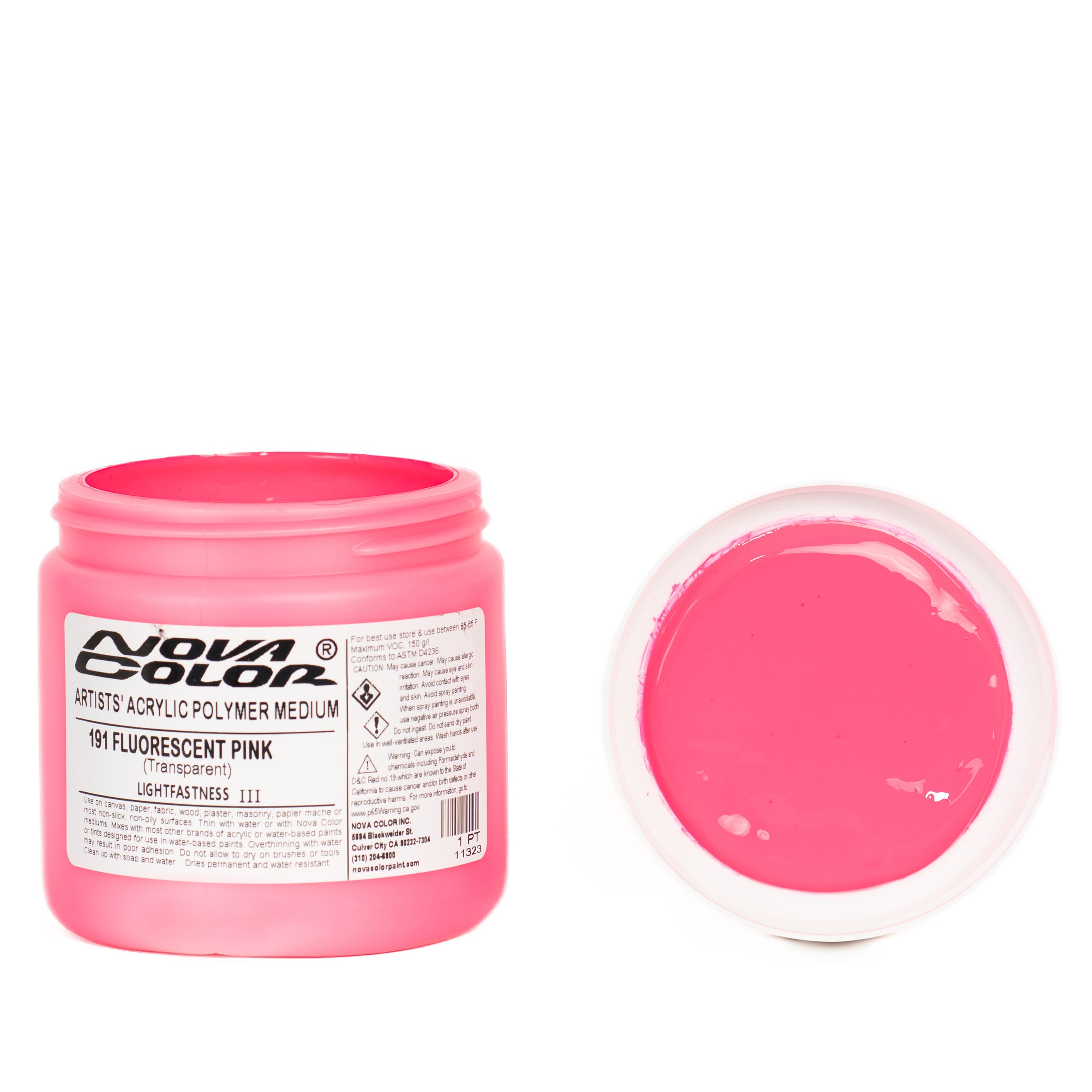 Buy #191 Fluorescent Pink Paint - Lightfastness