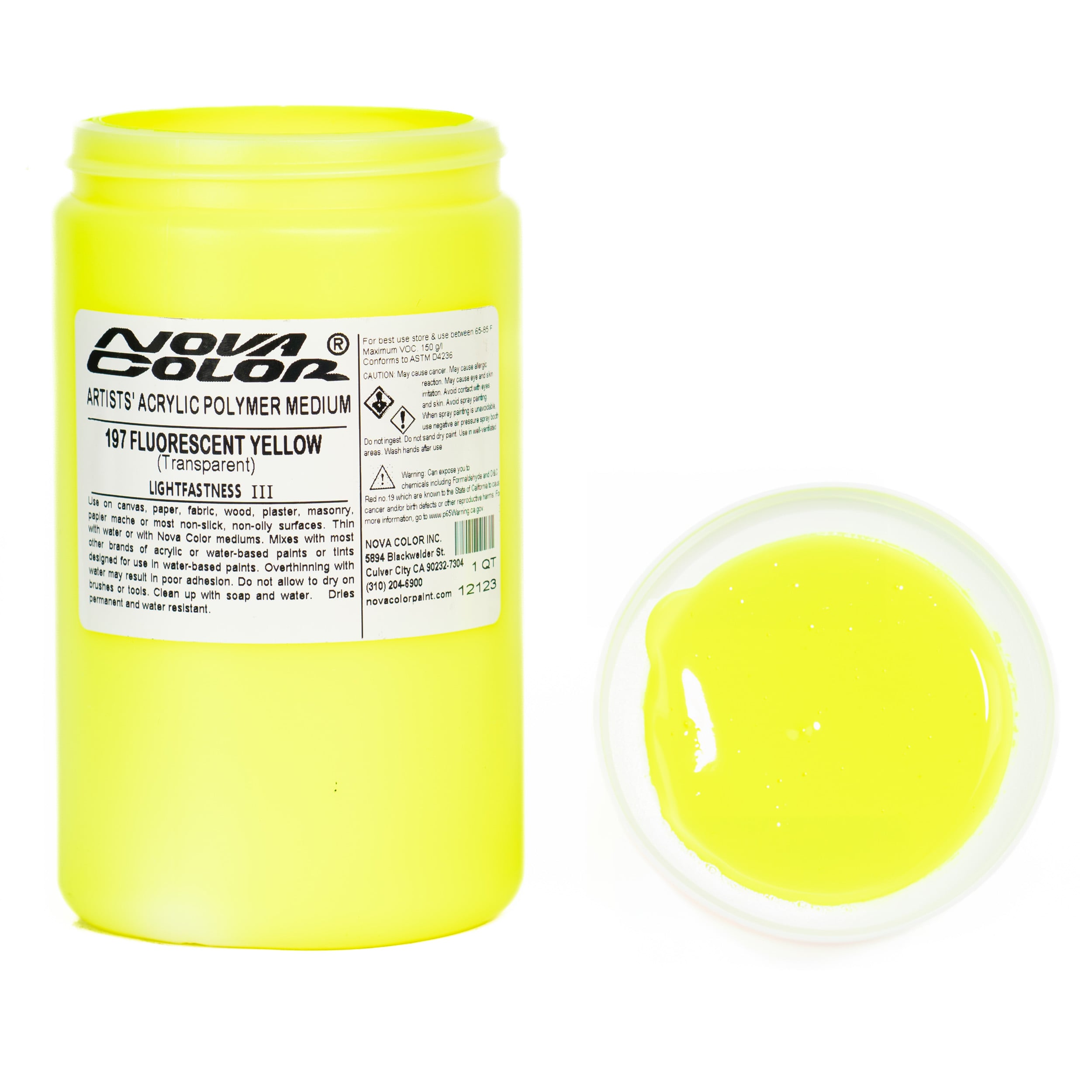 Yellow Acrylic Paint 500ml by Icon Art – Evercarts