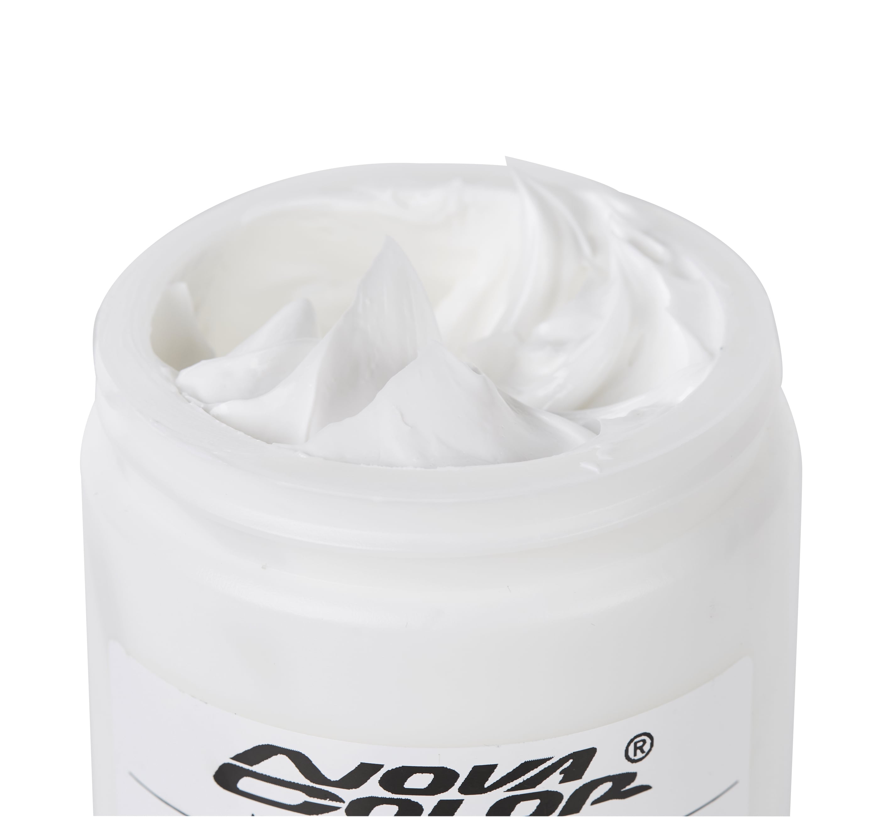 White Light and Fluffy Acrylic Modeling Texture Paste