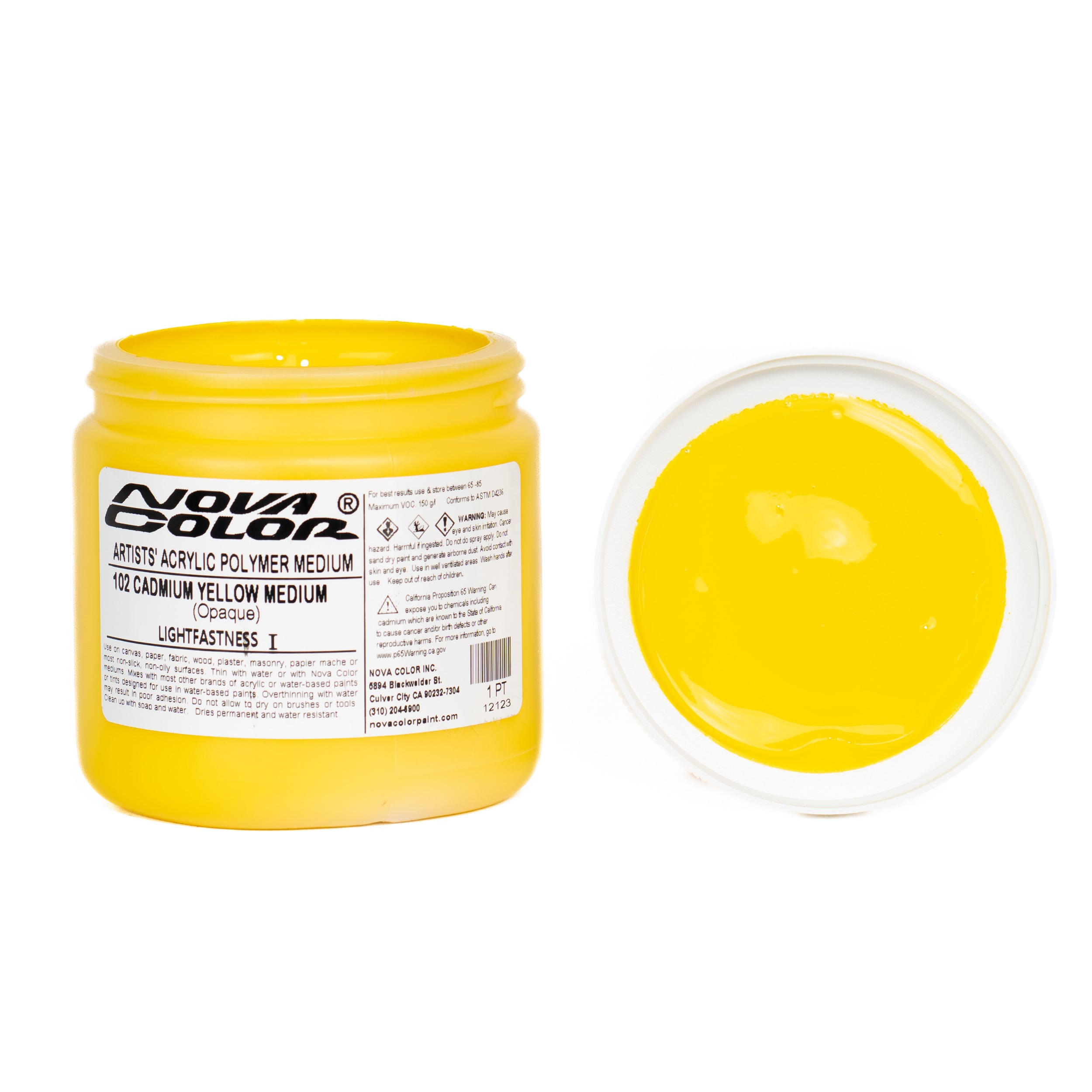 Buy #102 Cadmium Yellow Medium - Lightfastness:, ** - Opaque Online