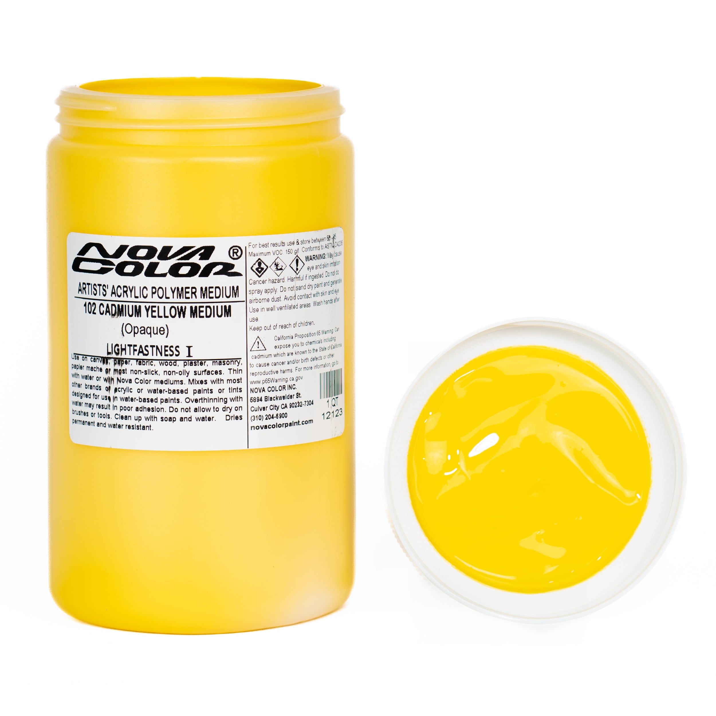 Buy #102 Cadmium Yellow Medium - Lightfastness:, ** - Opaque Online