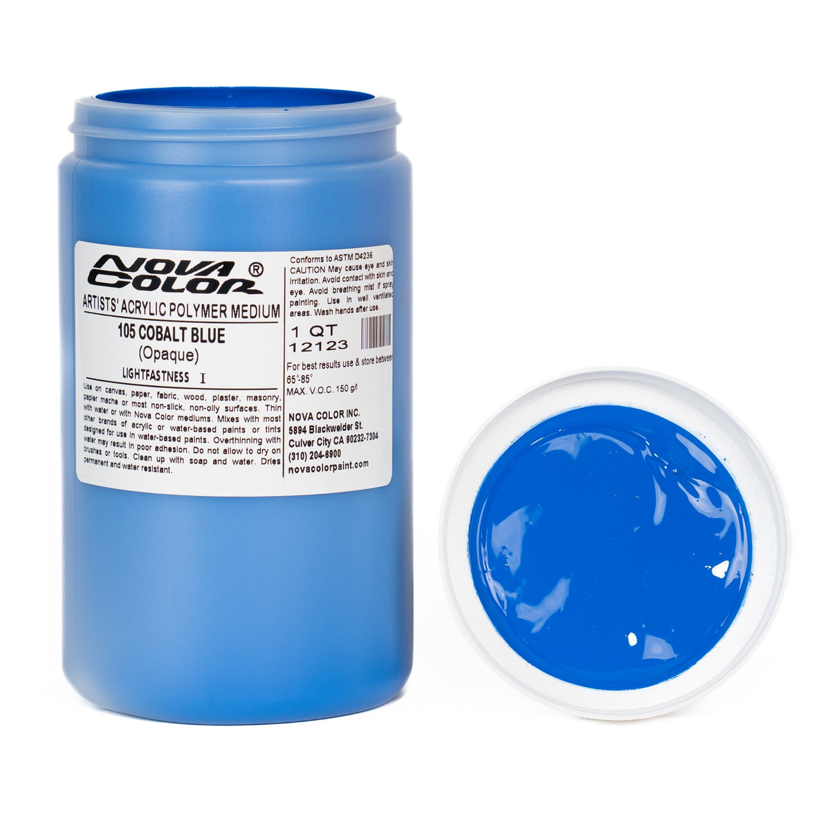 Buy Cobalt Blue Acrylic Paint | Nova Color Paint