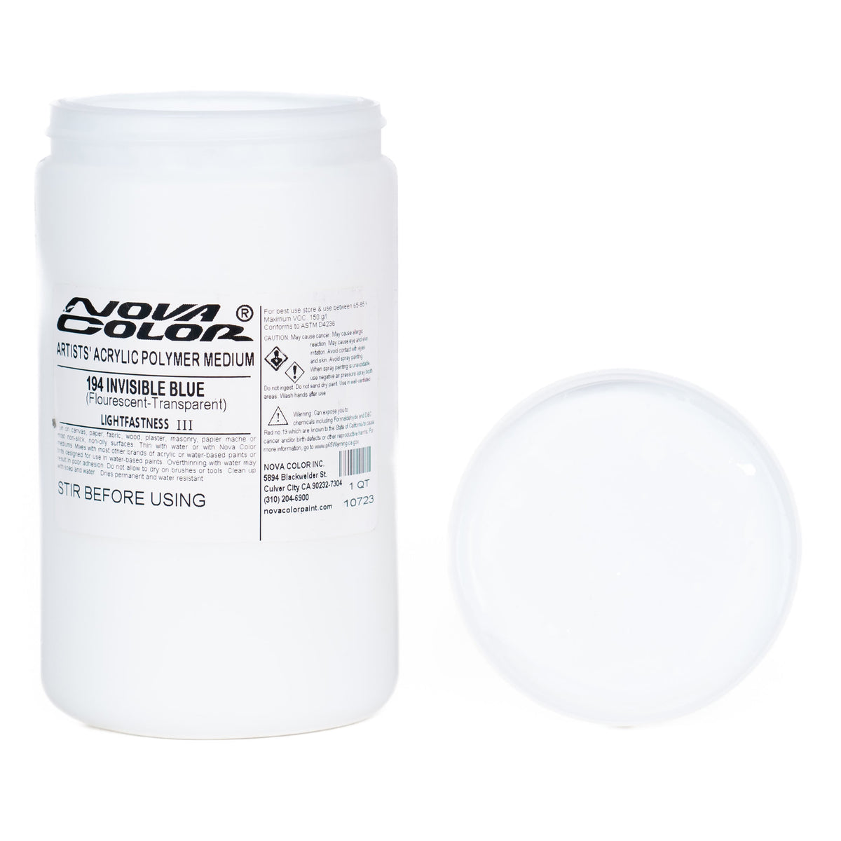 Buy #194 Fluorescent Invisible Blue - Lightfastness: ||| - Transparent ...