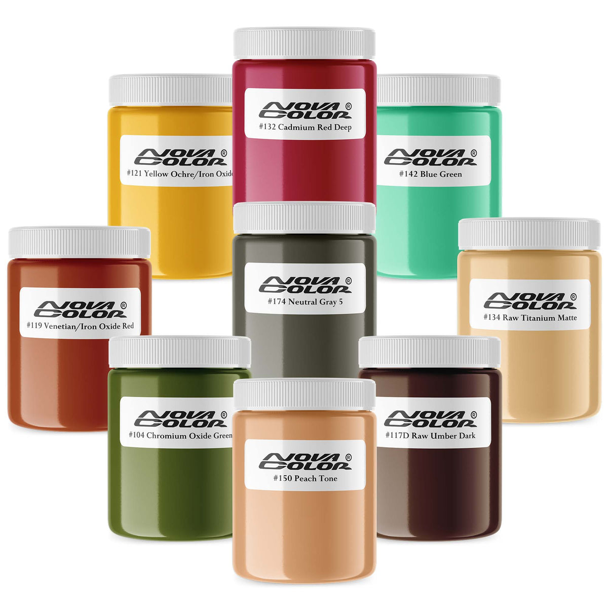 Buy The Mid Century Acrylic Bundle 4oz Online Nova Color